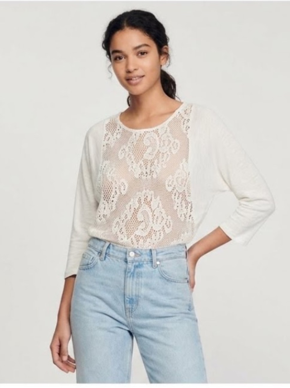 Sandro lace top